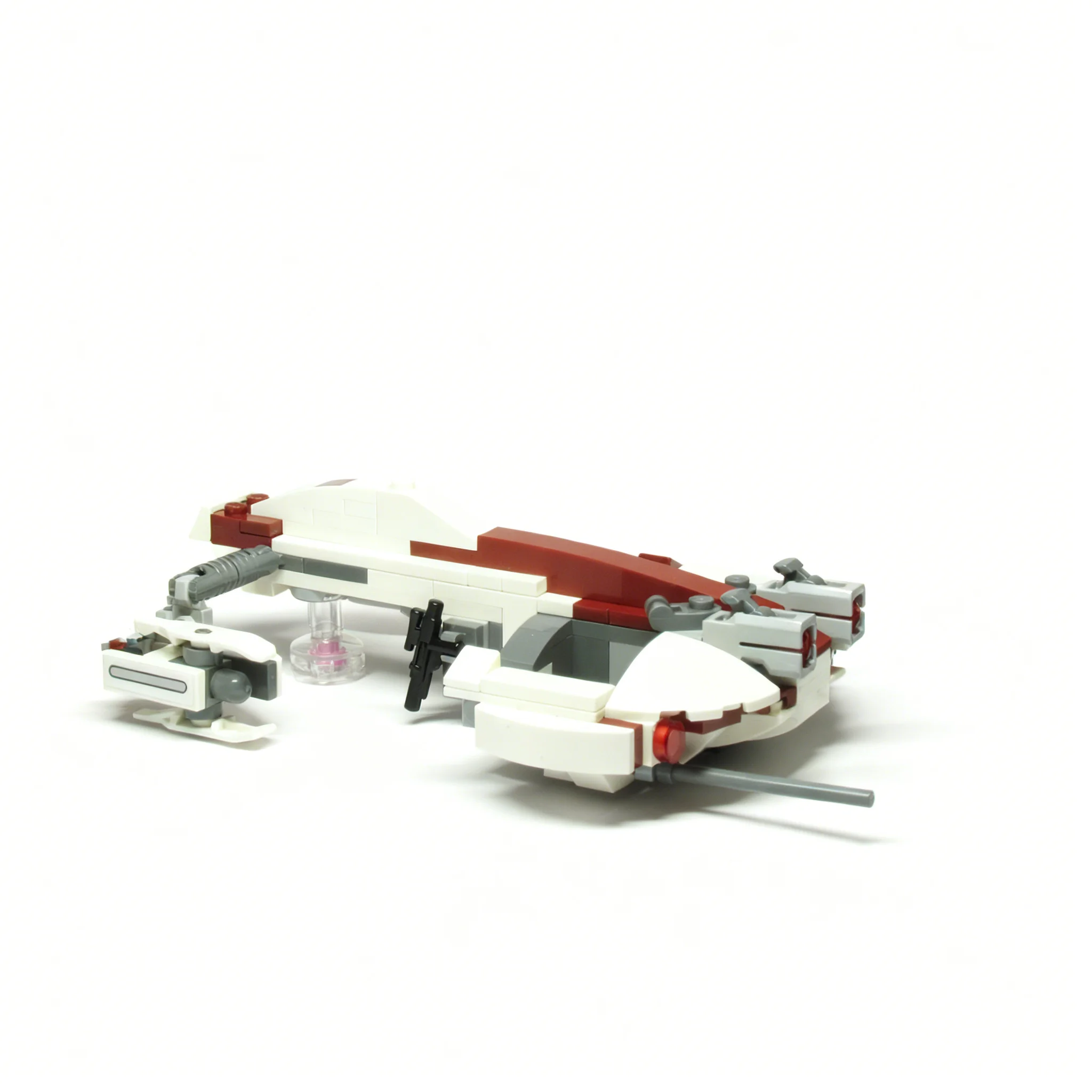 213pcs MOC Star Battle 2 Legion Clone Speeder Model toy Building blocks Construction Christmas gift creative DIY Education idea