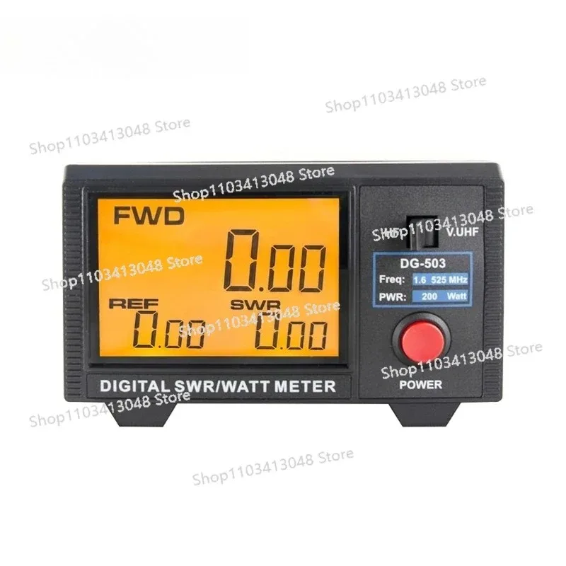 Origianl DG-503 1.8-525Mhz Short Wave UV Standing Wave Meter Power Meter SWR Digital Power Meter