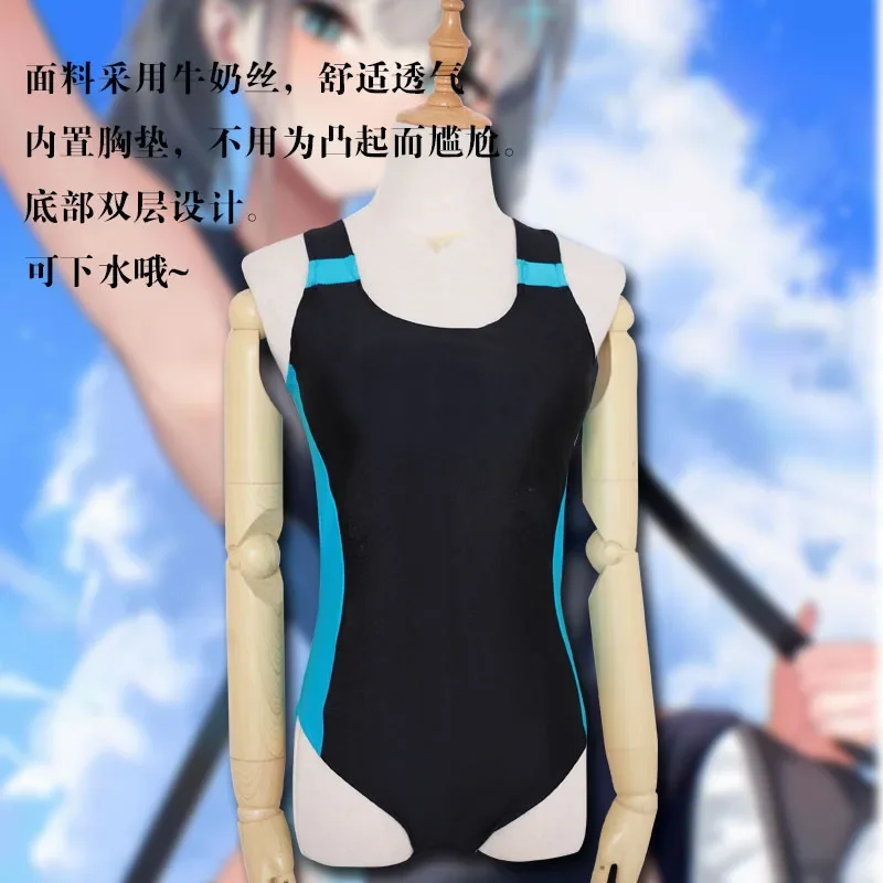 Game Blue Archive Bunny Girl Asuma Toki Cosplay swimming suits Costume Sexy Uniform Women Outfits for Halloween party