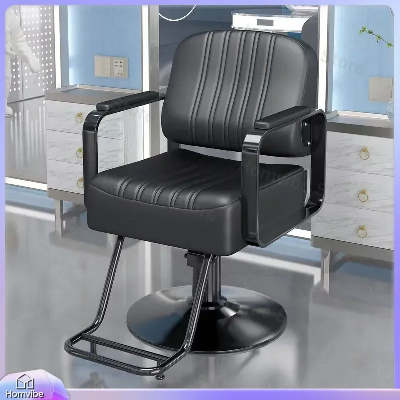 for Internet Celebrity Trendy Hair Salon Chair Barber Shop Special Lift Seat New Hair Cutting Dyeing and Ironing Chair