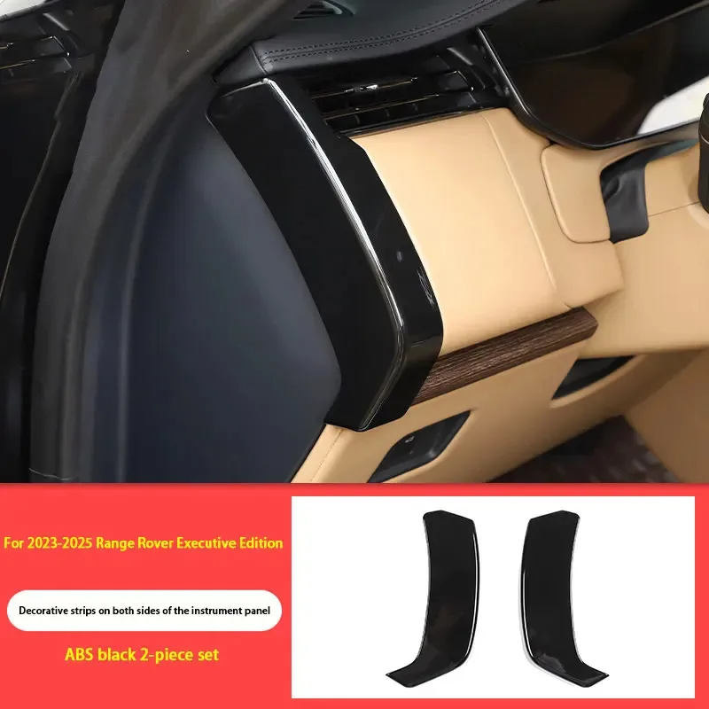 

For Land Rover Range Rover Executive Edition 2023-2025 Car Central Control Gear Panel Cover Carbon Fiber Decorative Sticker