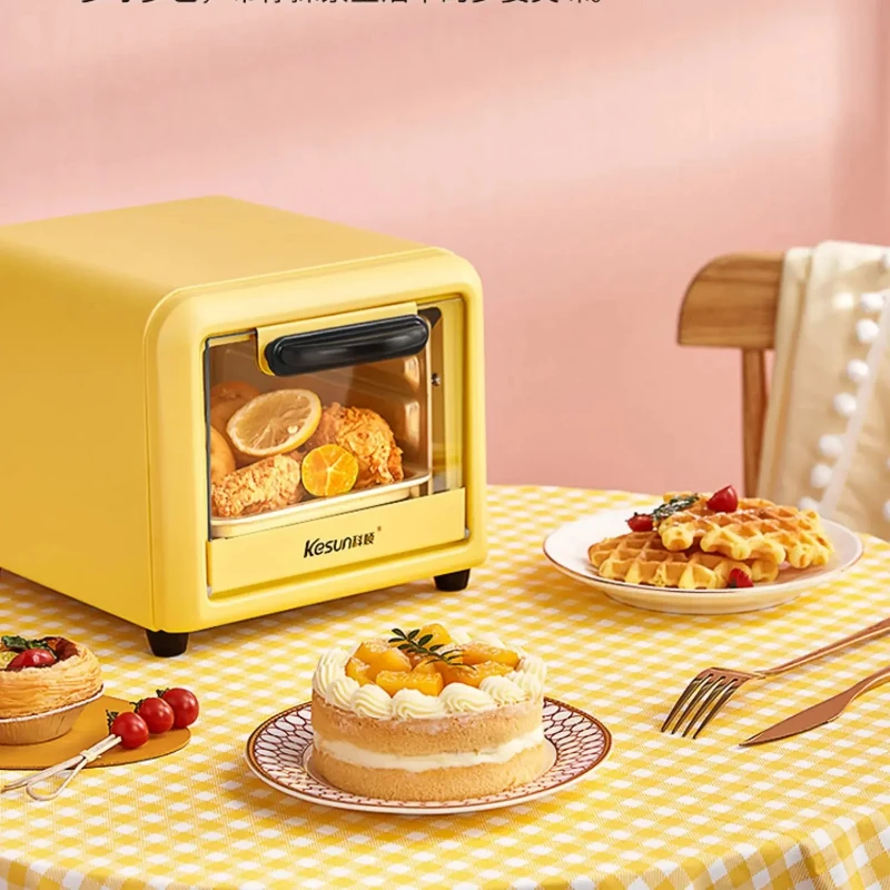 5L MultiFunction Mini Oven, Compact Electric Baking Oven for Dorm Use, Portable Toaster Oven Quick Bake Device  Easy Clean Oven