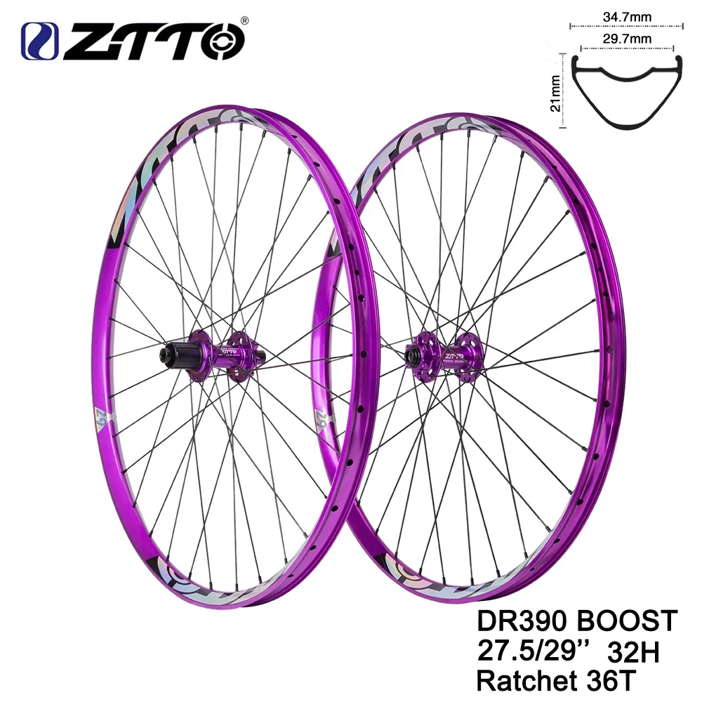 ZTTO DR390 Tubeless Wheelset 27.5