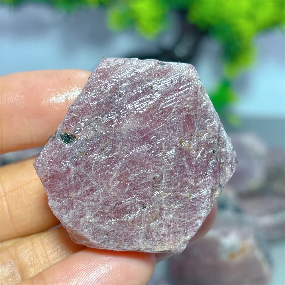 Ruby Raw Specimen Natural Crystal Home Decoration Room Decor Luck Quartz Stone Garden Mightiness Healing Energy Love Gifts