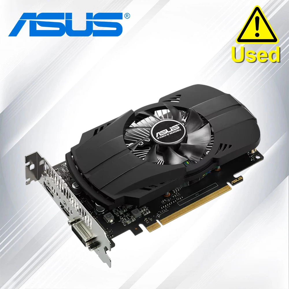 Placa gráfica Asus GTX1050TI GeForce GTX 1050 Ti 4GB Phoenix Fan Edition
