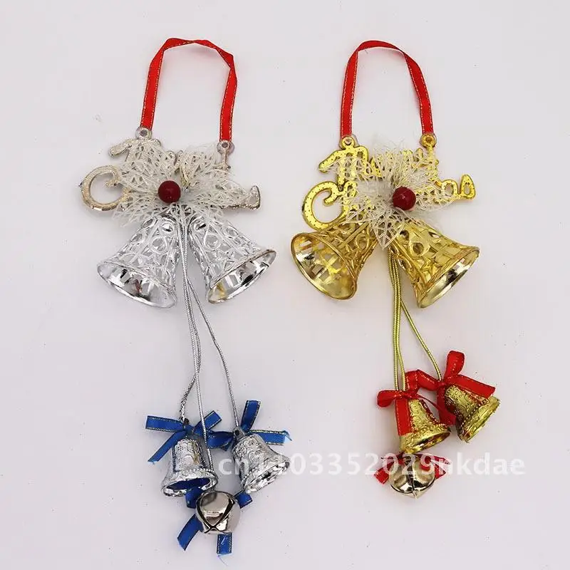 

New Christmas Decoration Accessories English Bell Hollow Pendant Christmas Tree Decoration