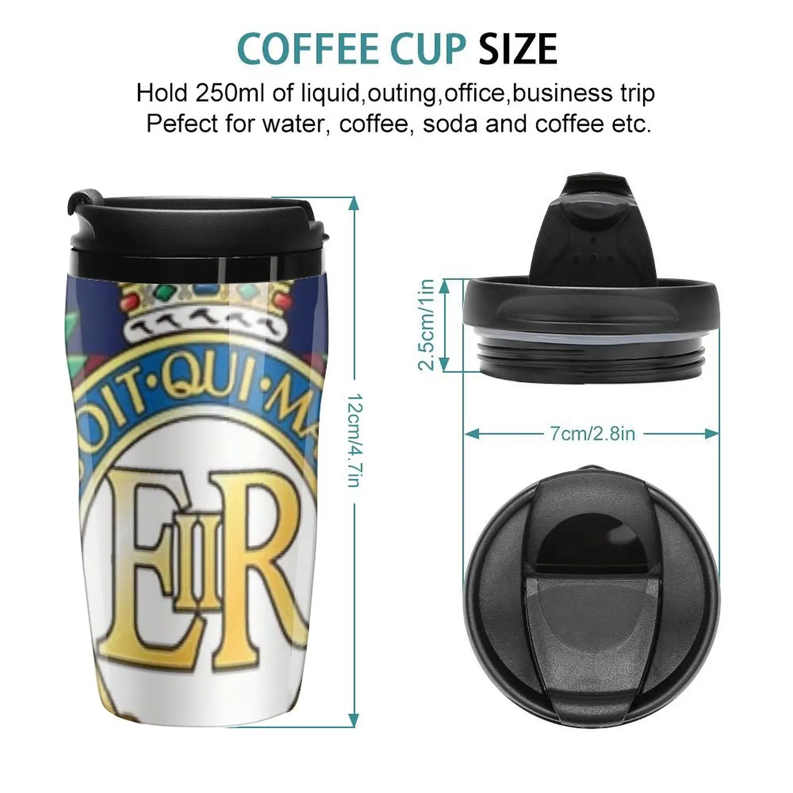 New Royal Engineers Cap Badge Travel Coffee Mug Coffee Cups Set Espresso Mug Thermal Coffee Bottle Coffee Bottle