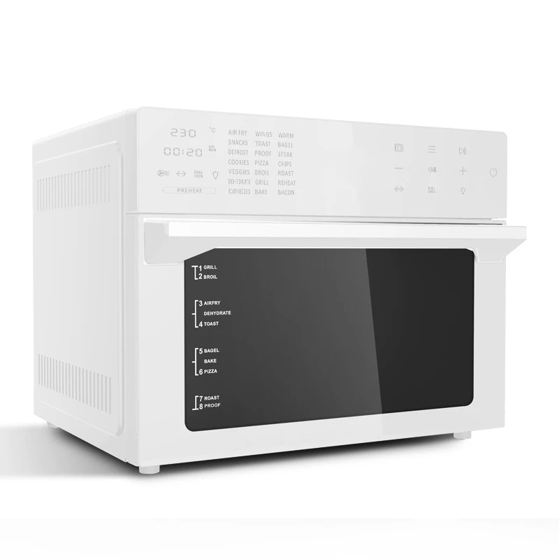 30L Electric Smart Large Capacity Countertop Convection Oven Digital Stainless Steel Air Fryer Toaster Oven Combo