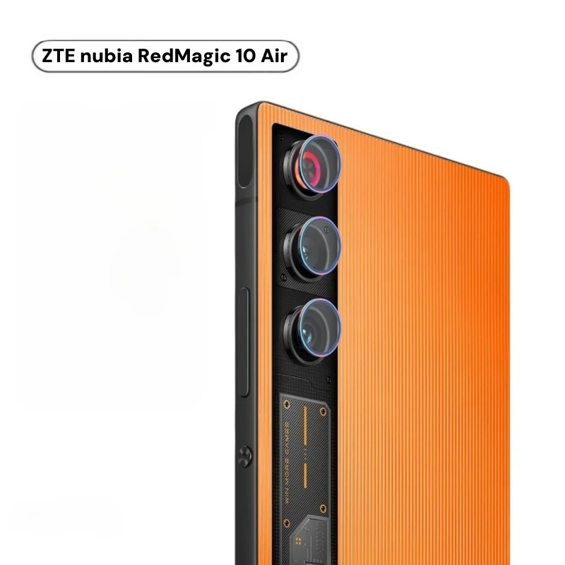 Защитные пленки для объектива задней камеры для ZTE Nubia RedMagic 10, металлическое кольцевое стекло с воздушной задней частью для RedMagic10 10 Air, защитное стекло Защитные пленки для объектива задней камеры для ZTE Nubia RedMagic 10, металлическое кольцевое стекло с воздушной задней частью для RedMagic10 10 Air, защитное стекло