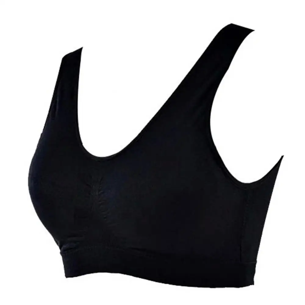 Women Sexy Single Layer Seamless Bra Wireless Sports Yoga Shapewear Lace Sport Bra Plus Size Seamless Bra Bralette Backless Lady