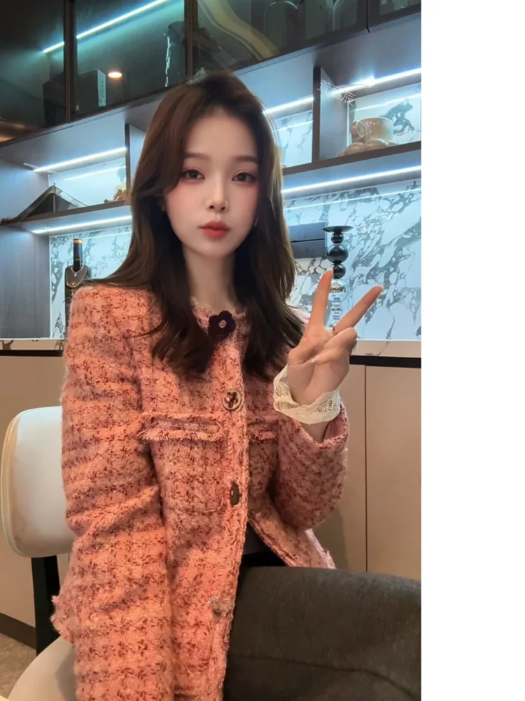 

XuanXuanChen Sweet Poer Love Letter Small Fraance Sle down Jaet Women's Faion oulder Winter Outerwear Coat