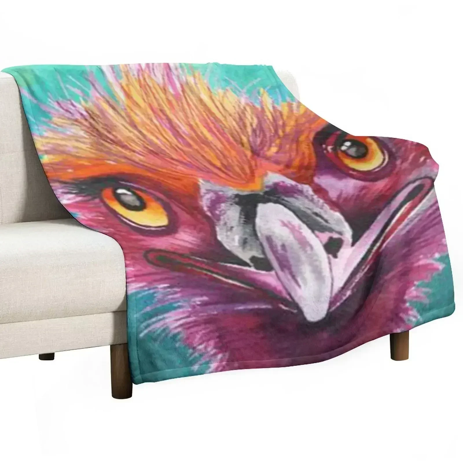 

Emus Of A Feather Throw Blanket Retros for winter Single blankets ands Blankets