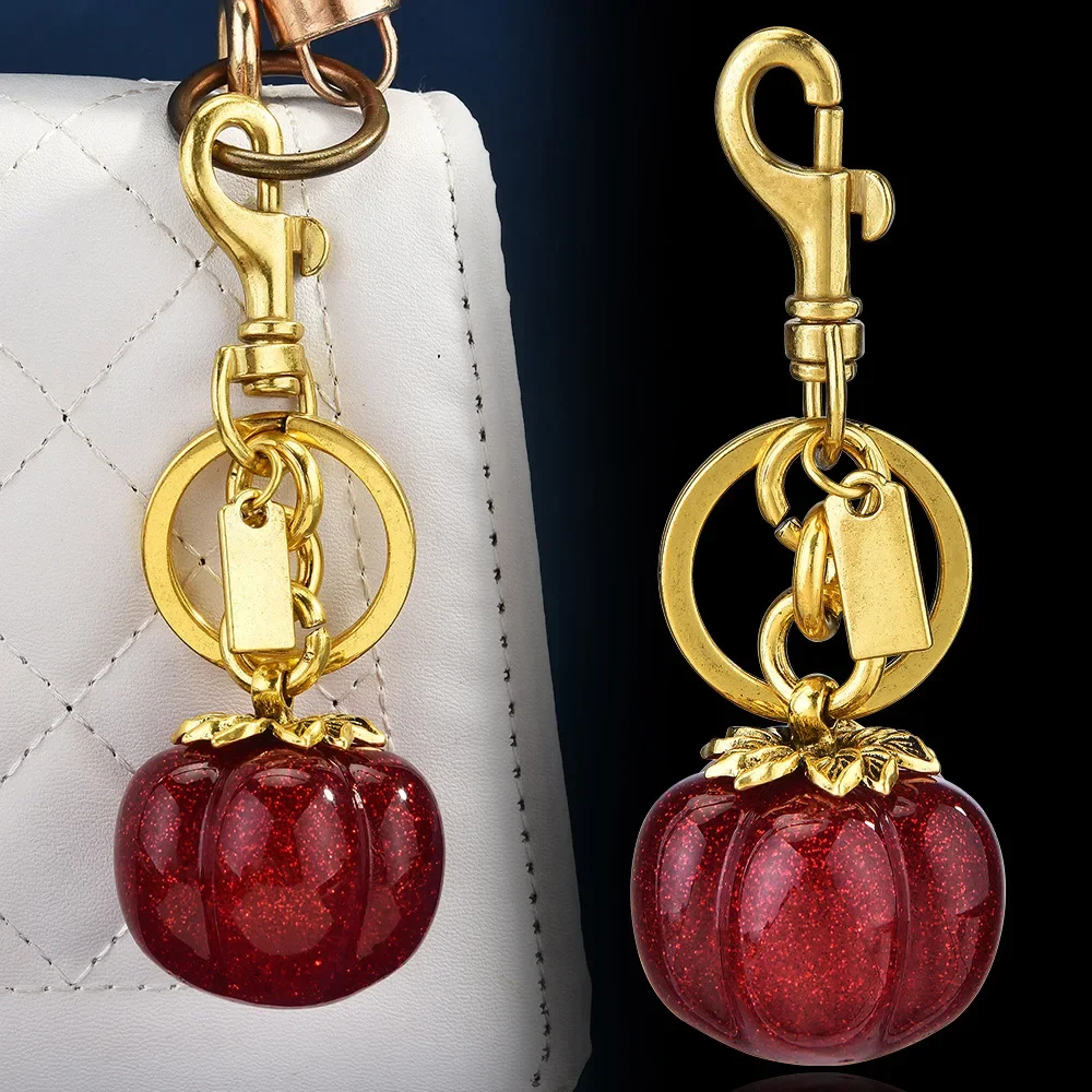 

2025New persimmon keychain, bag pendant, women's bag accessory, everything goes well keychain