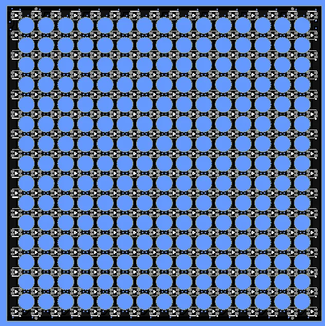 DC5V WS2812 LED Square Transparent Screen 80*80mm Full Color Programmable Dot Matrix 16*16 SPI Protocol 2020 Beads For LED Sign