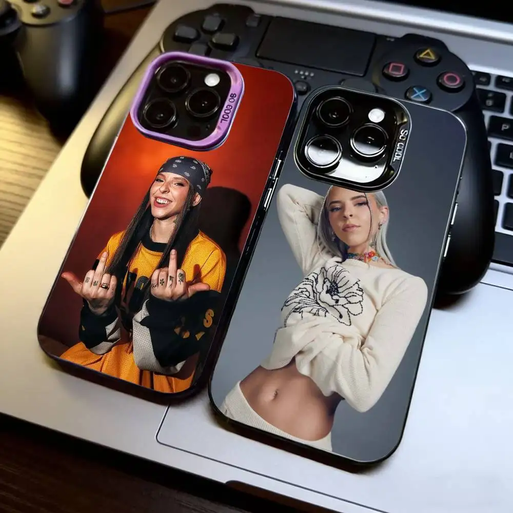 

Singer Y-Young Mikos Phone Case For iPhone 17,16,15,14,13,12,11 Plus,Pro Max,XS,Colorful Silver Black Cover