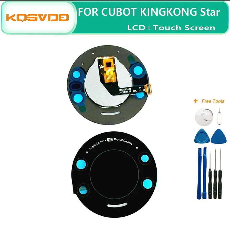 

New Original CUBOT KingKong Star Back Cover Screen LCD Display Touch Screen Component For Cubot King Kong Star Smart Phone