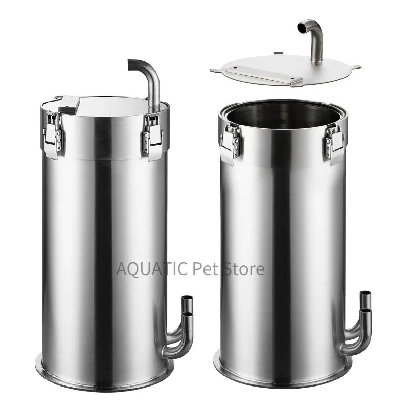 New Stainless Steel Aquarium External Canister Filter Premium Fish Tank Grass Tank Canister Filter филтер внешний для аквариума