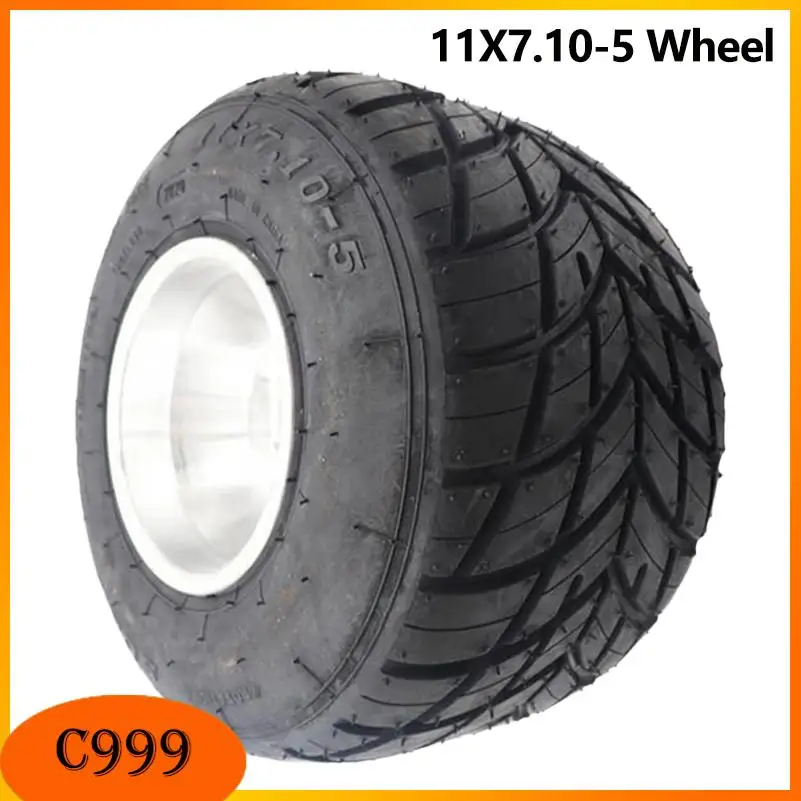 

Heavy-Duty 5" 11x7.10-5 Rear Wheels Designed for Karting Tires on ATVs, UTVs, and DIY Go-Karts