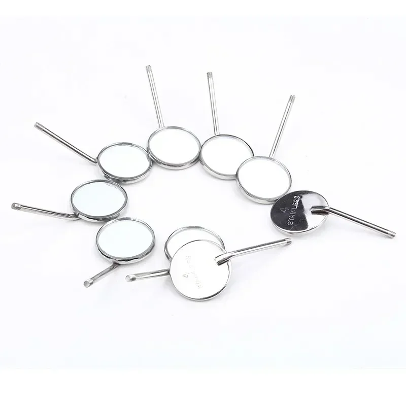 

Dental Mouth Mirror Handle Multiple Size Stainless Steel Dental Care Mouth Mirror Teeth Whitening Dentistry Instrument Tools
