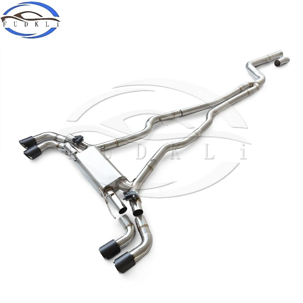 

Популярная горячая распродажа Fudkli Aggressive Sound & Performance Fit M340i G20 Выхлопная система для BMW M440I B58 3.0T с радиоуправляемым клапаном и