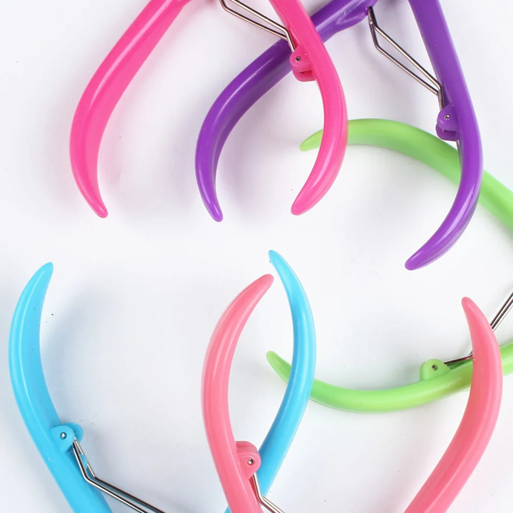 

Набор из 3 кусачек для кутикулы с пластиковыми ручками для маникюра и педикюра, удаления омертвевшей кожи, портативный, с надежным захватом, долговечный