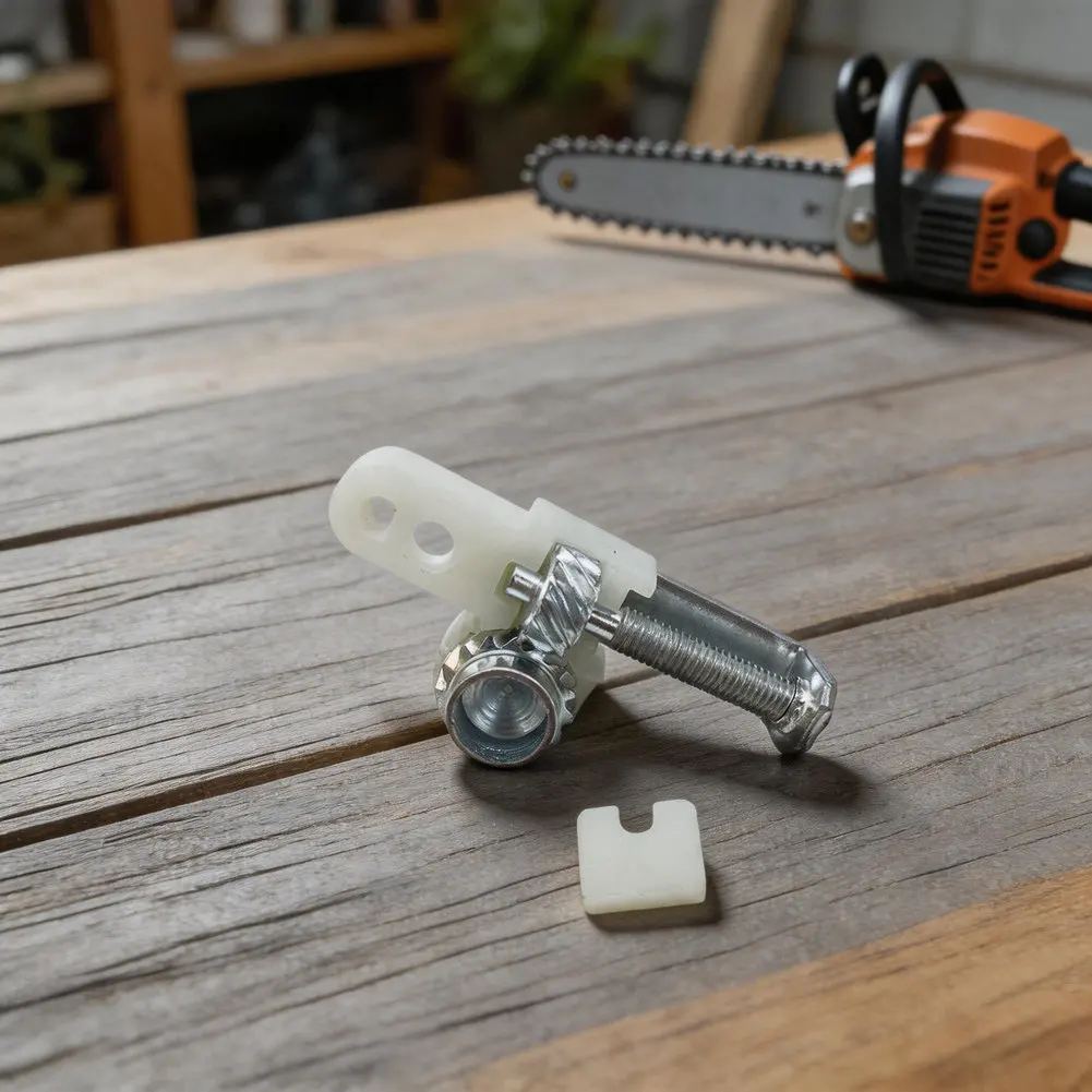 For Outdoor Cutting Silver for chainsaw Tension Screw Power Tool Part Straightforward Installation For MS231 Equipment