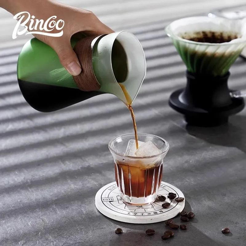 Pour-over Coffee Filter Cup Glass Drip-type Hand-brewed Coffee Maker Pot Vshaped Drip Filter Paper Specialized Barista Accessory