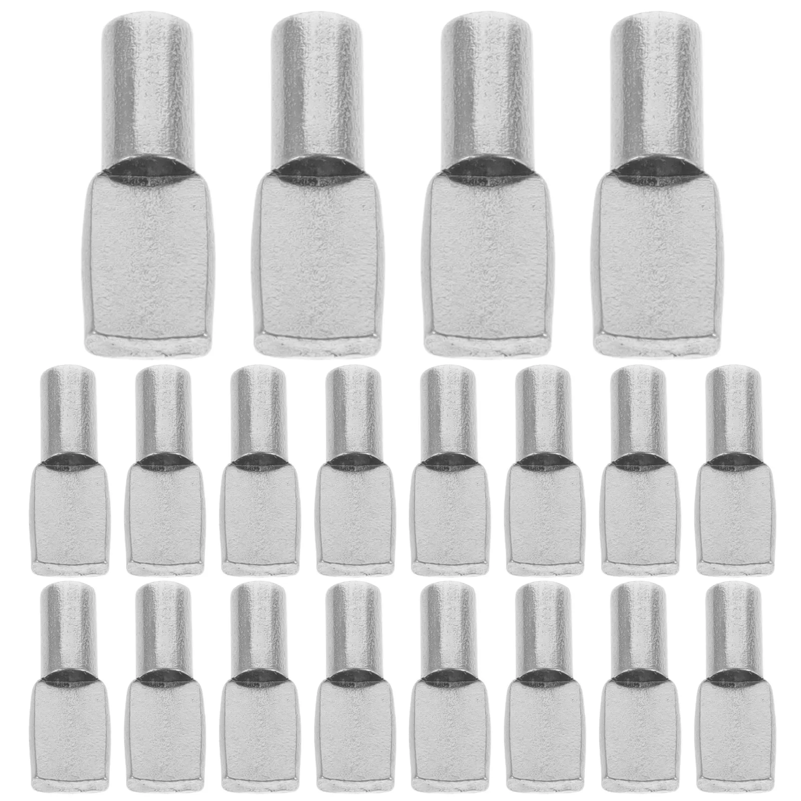

60pcs Shelf Pegs Carbon Steel Wardrobe Nails Shelving Fixing Bracket Durable Lightweight Bookshelf Support Cabinet Peg Balcony