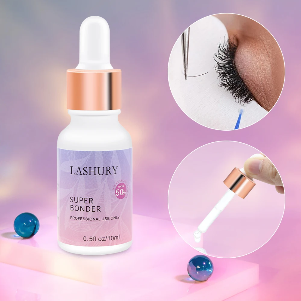 Eyelash Extension Super Bonder Primer Collect Fixing Agent For Grafting Eyelash Glue Quick Drying Eyelash Adhesive