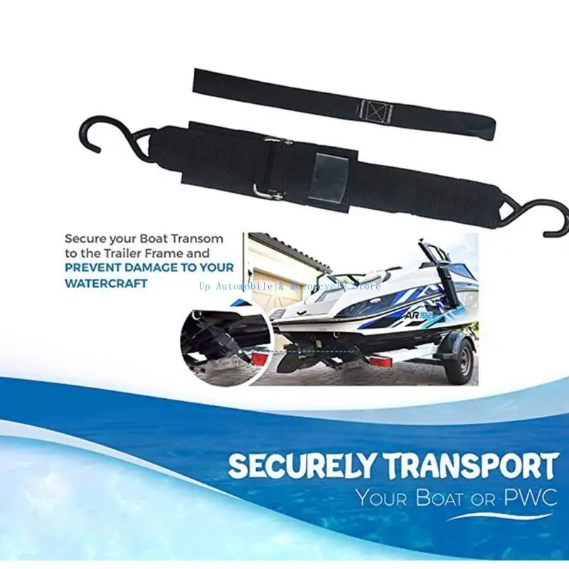 270E شائعة الاستخدام مقطورة قارب رافدة التعادل لأسفل حزام حبل الجر المقاوم للاهتراء #4