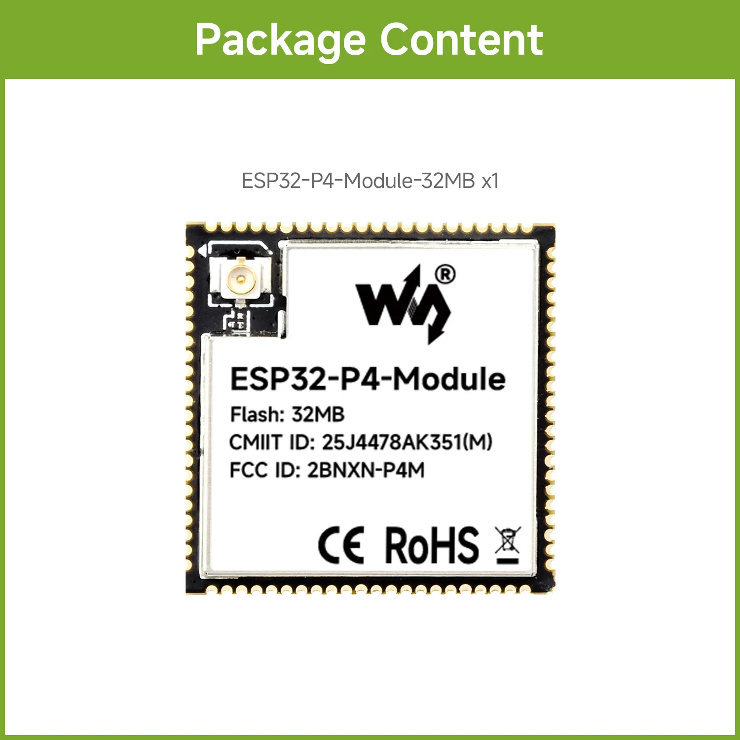Variant: 32MB Flash