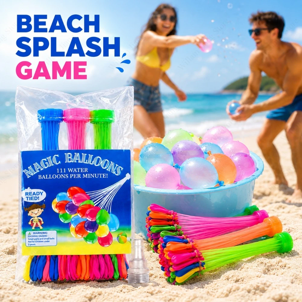 Ballons d'eau auto-remplissant - Quick Games Party avis et prix