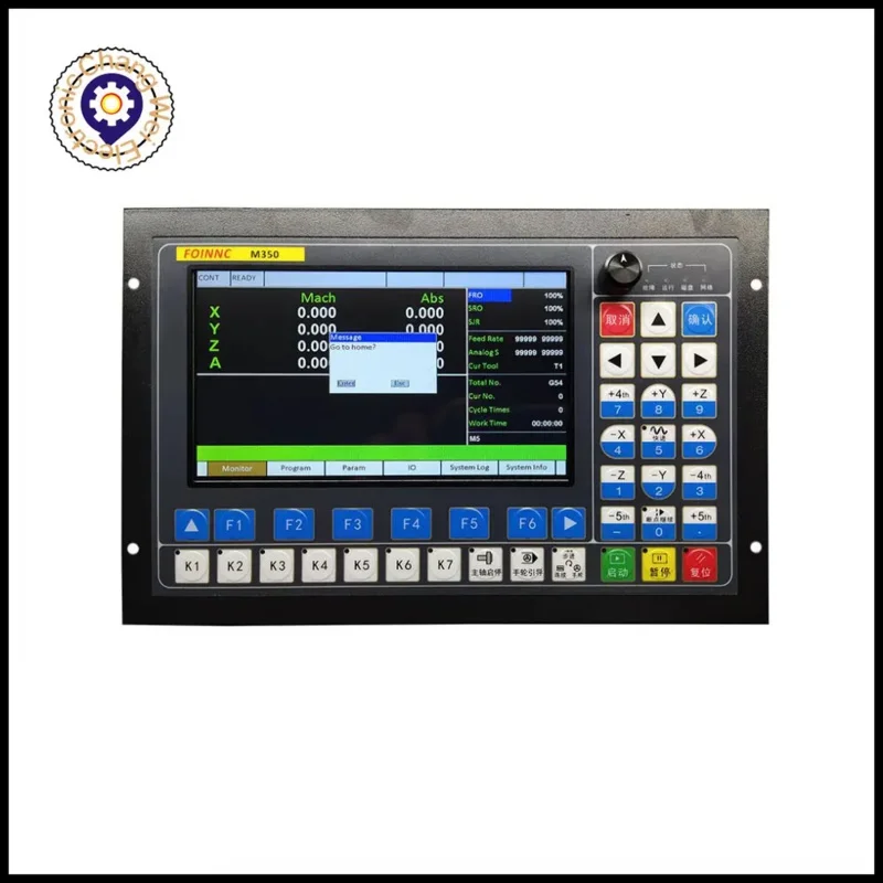 CNC ، M350 3/محور CNC وحدة تحكم مستقلة غير متصلة بالإنترنت تدعم حلقة مغلقة Steper/ATC مكان وحدة تحكم MDCSV3.1 MPG