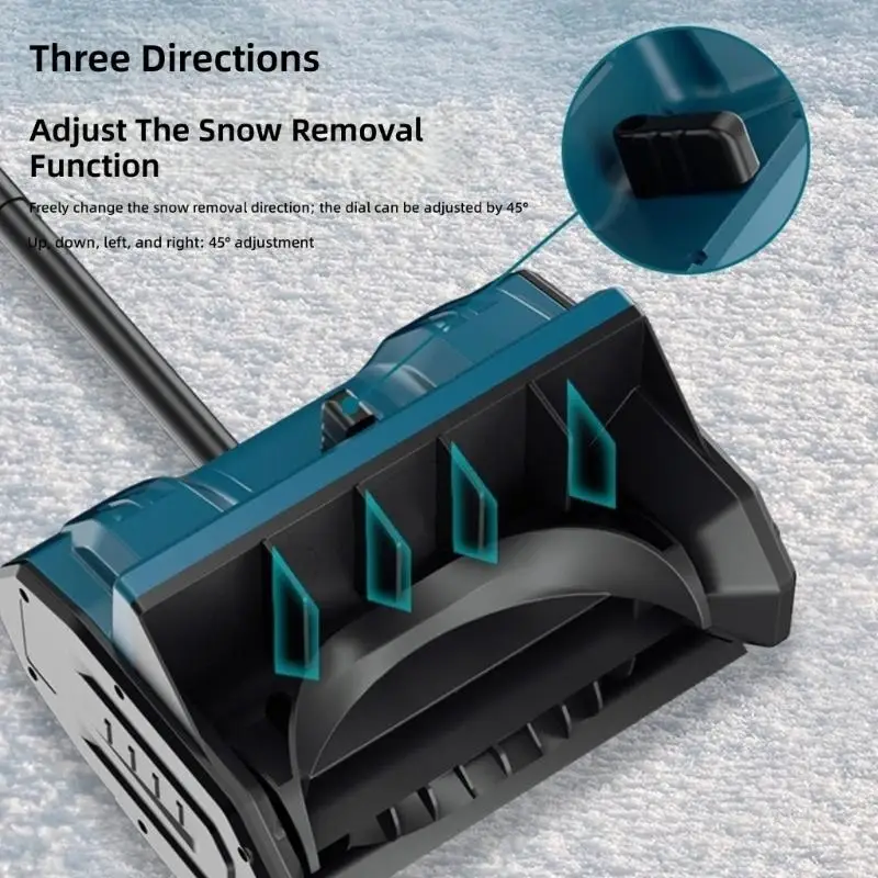 Snows blower for Snowsys conditions, equipped with an aluminum alloy quick-releases handle and a speed switchs. M4YD