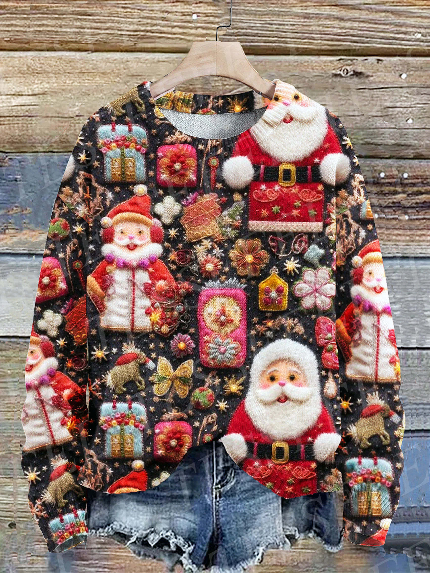 

Christmas Cosplay Santa Claus Pet Anime Cartoon Skull Vintage Winter Ugly Sweater 3DPrint Harajuku Pullover Funny Sweatshirts X8