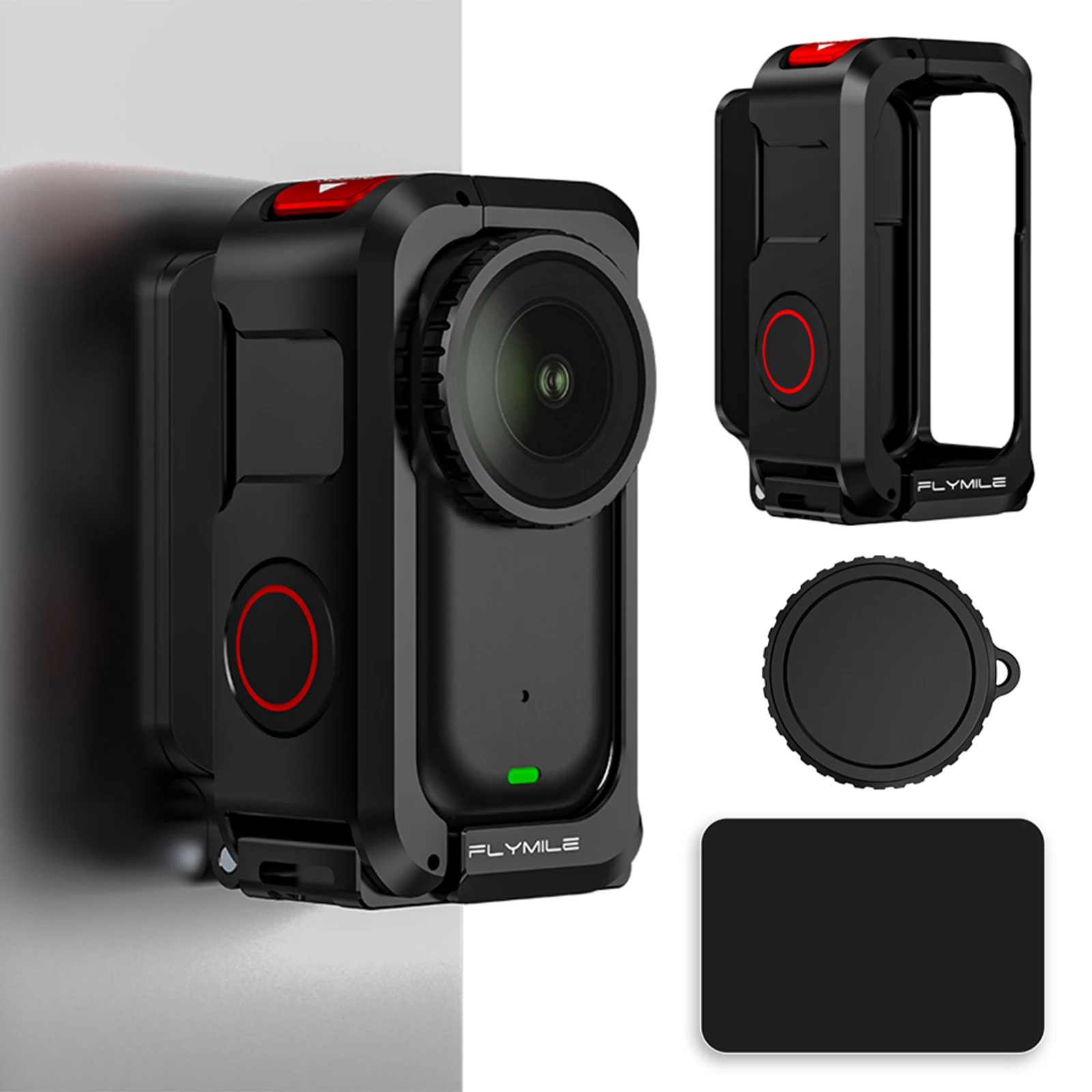 

Складное магнитное крепление для камеры DJI Osmo Nano, магнитная подставка, быстросъемный корпус, рамка для видеосъемки с кнопкой спуска затвора