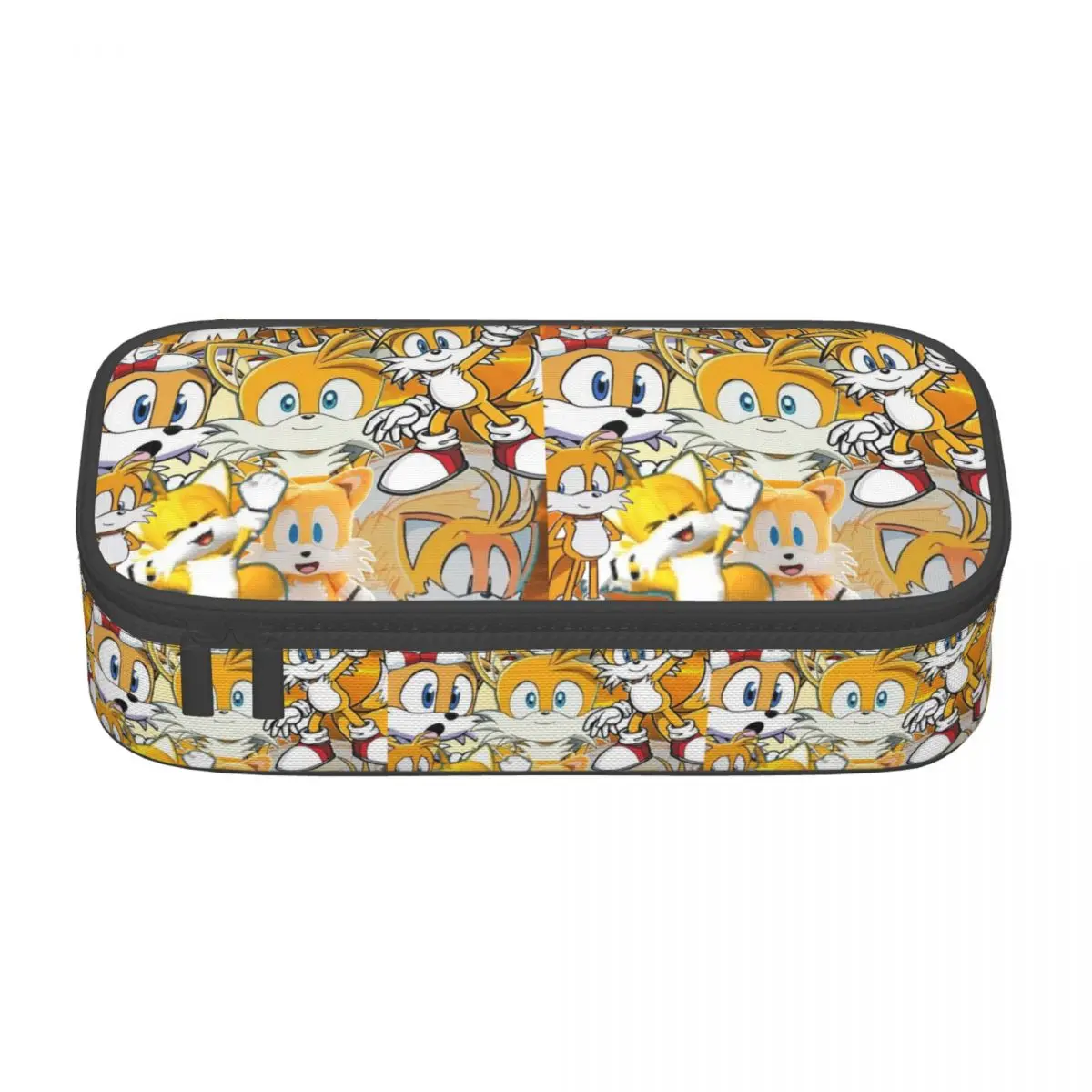Knuckles Sonic The Hedgehog Etui voor studentengeschenken Penbox Potloodtas Kantoorbenodigdheden Penhouder Tas