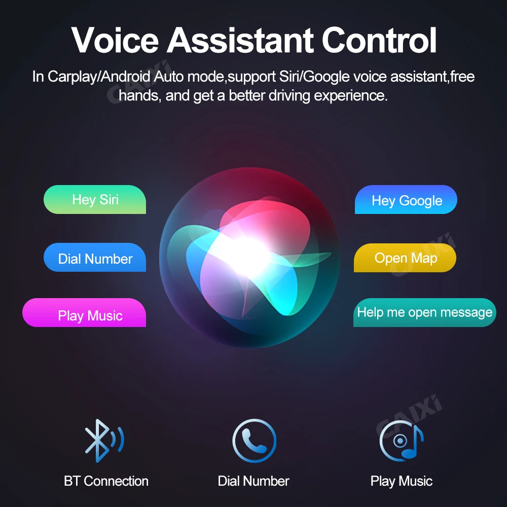 CAIXI 1 Din راديو السيارة Carplay Android Auto GPS صوت السيارة 1DIN HD 7 ''IPS مشغل وسائط متعددة للسيارات Universal Autoradio