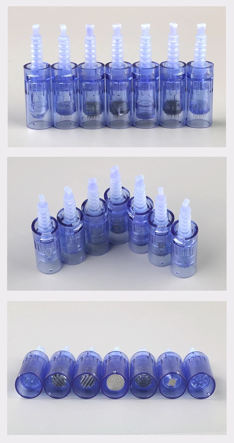 50/100 Stück pro Packung A6 Derma Pen Nadelkartuschen, Dermapen Nadelspitzen passend für Dr. Pen A6 – Detail 3