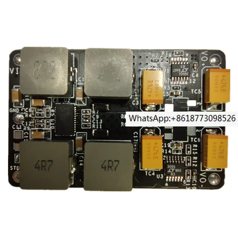 LT8582+LT3045+LT3094 Positive and Negative 12V Dual Power Output Ultra-low Noise Power Module