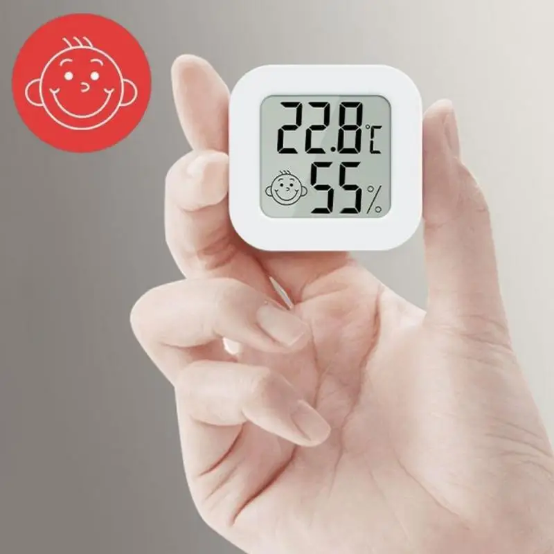 Mini Indoor Thermometer LCD Digital Temperature Room Hygrometer Gauge Sensor Humidity Meter Indoor Thermometer Temperature