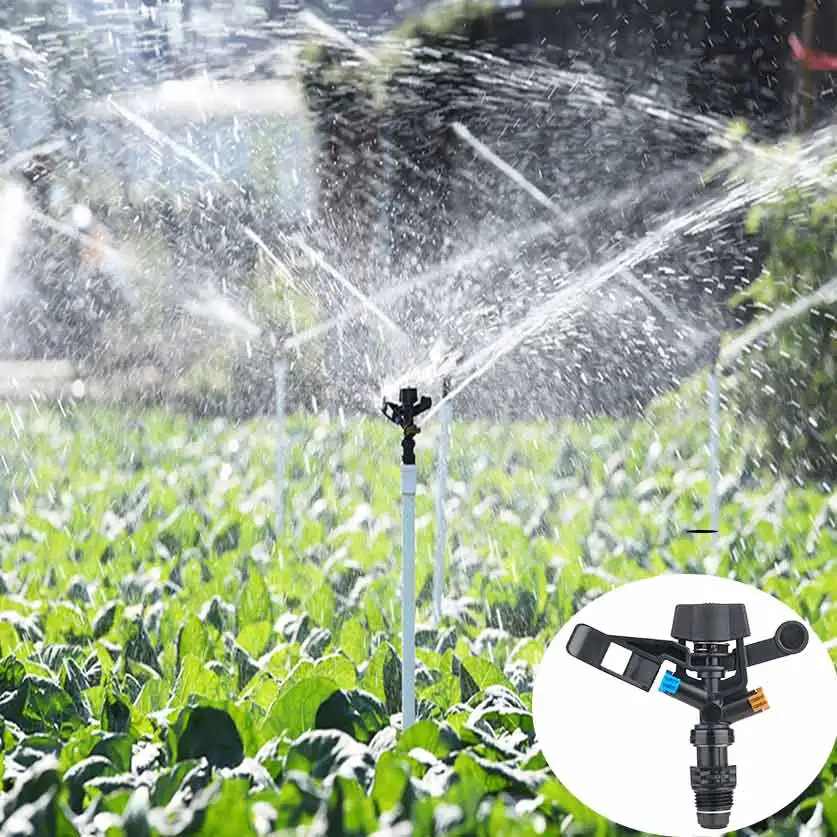 360 degree rotating courtyard automatic lawn sprinkler vortex adjustable garden sprinkler rain gun farm irrigation system