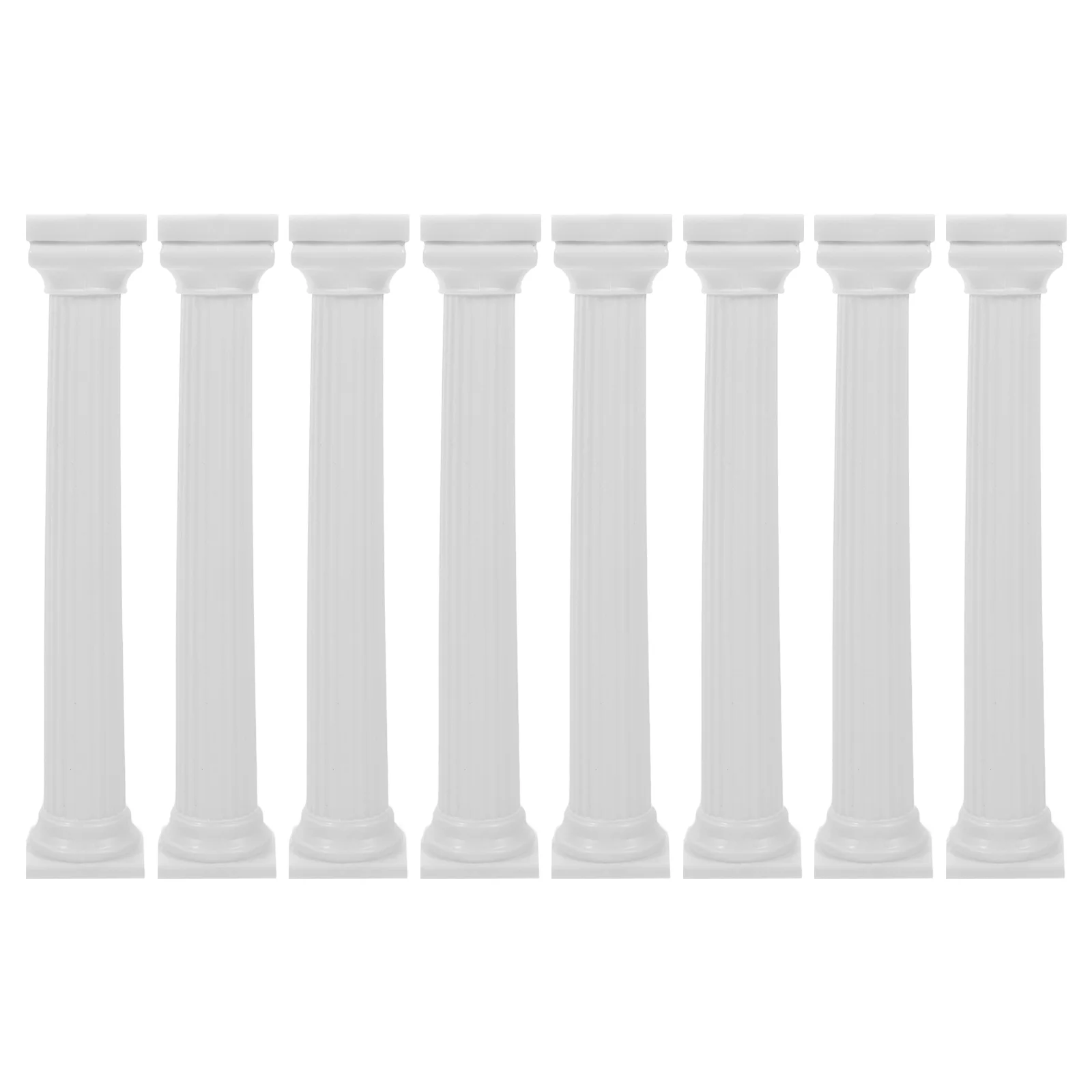 8 Pcs Tiers Roman Pillar Cake Stand Terrarium Kit Separator Rod Bracket Support Cakes