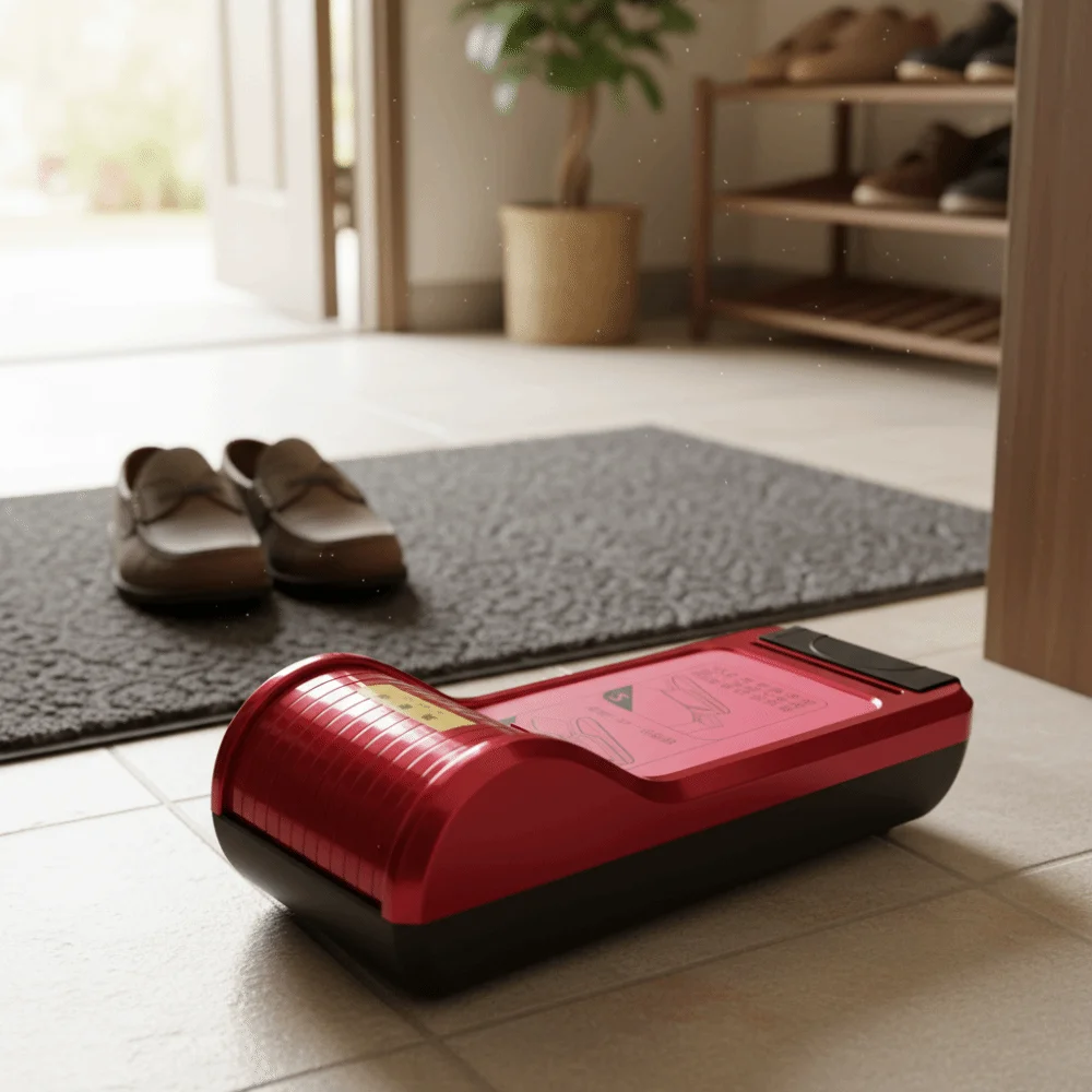 

Автоматический диспенсер для бахил без рук, гигиеничный, быстродействующий, для одноразовых бахил, пылезащитный