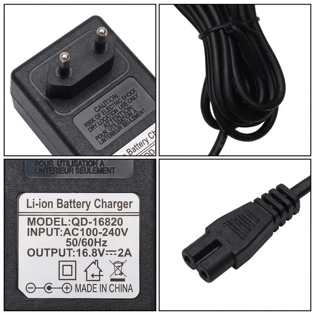 16.8V 2A Adapter for Aiper For Scuba S1 E1 Pool Cleaner Robot Input 100-240V AC Output with Overload Overvoltage Protection