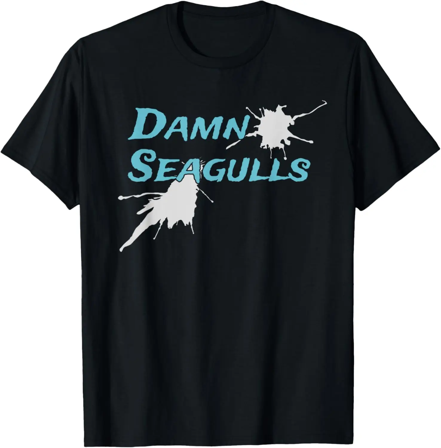 

Damn Seagulls funny Beach Chicken Captain Poop T-Shirt