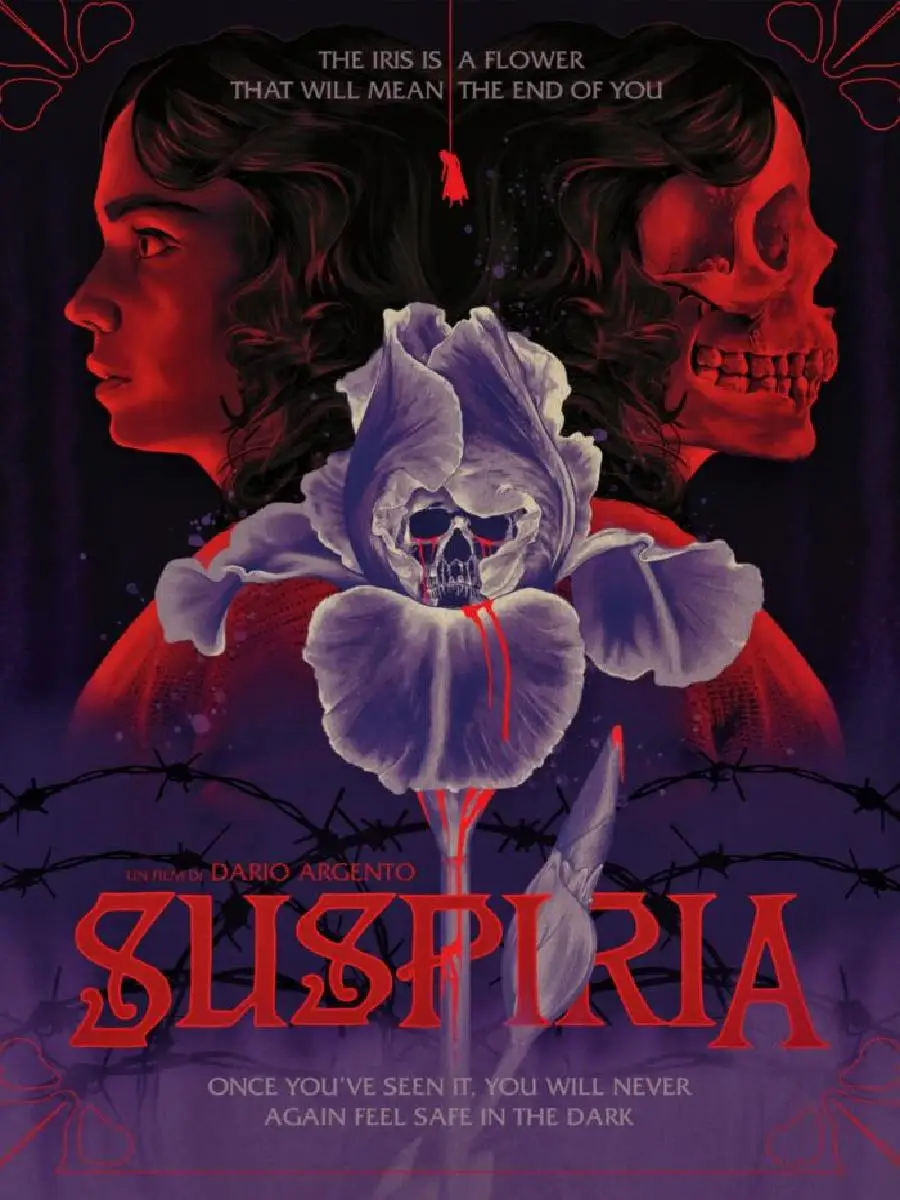 Vintage Horror Film Suspiria Kraft Paper Poster Art Wall Decor Sticker for Coffee Shops Bars  Home  Unique  Designs