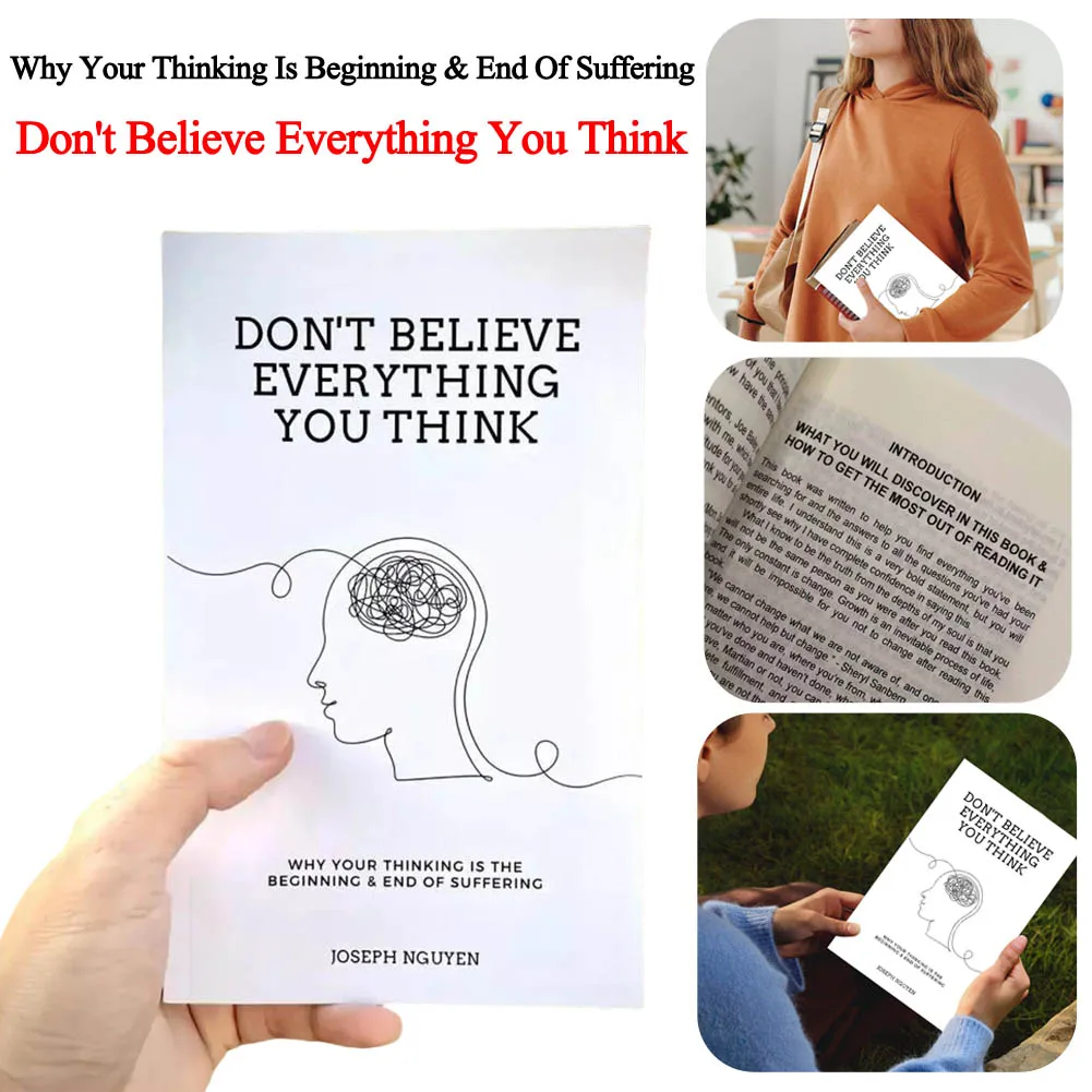 

Don'T Believe Everything You Think By Joseph Nguyen Why Your Thinking Is The Beginning & End Of Suffering Paperback English Book
