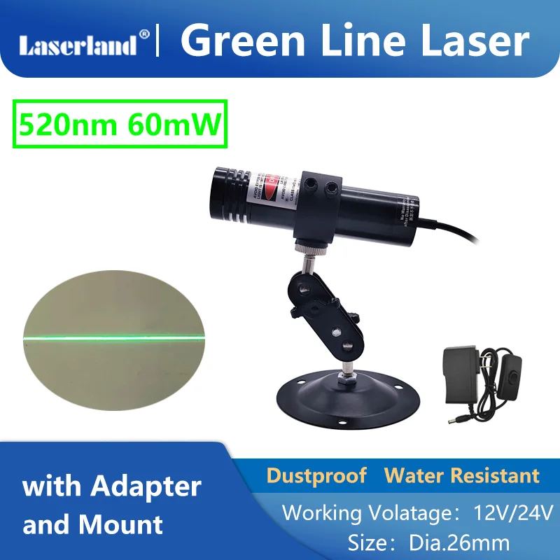 Variant: 26mm Green 60mW AM