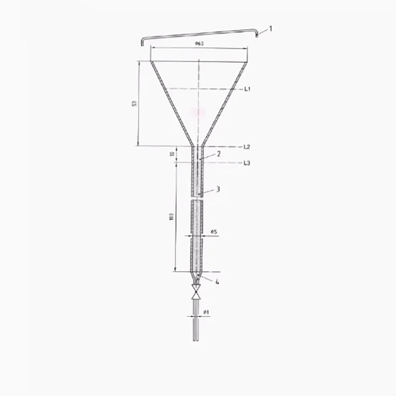 soil-cadmium-column-reduction-device-reduction-column-glass-ptfe-piston